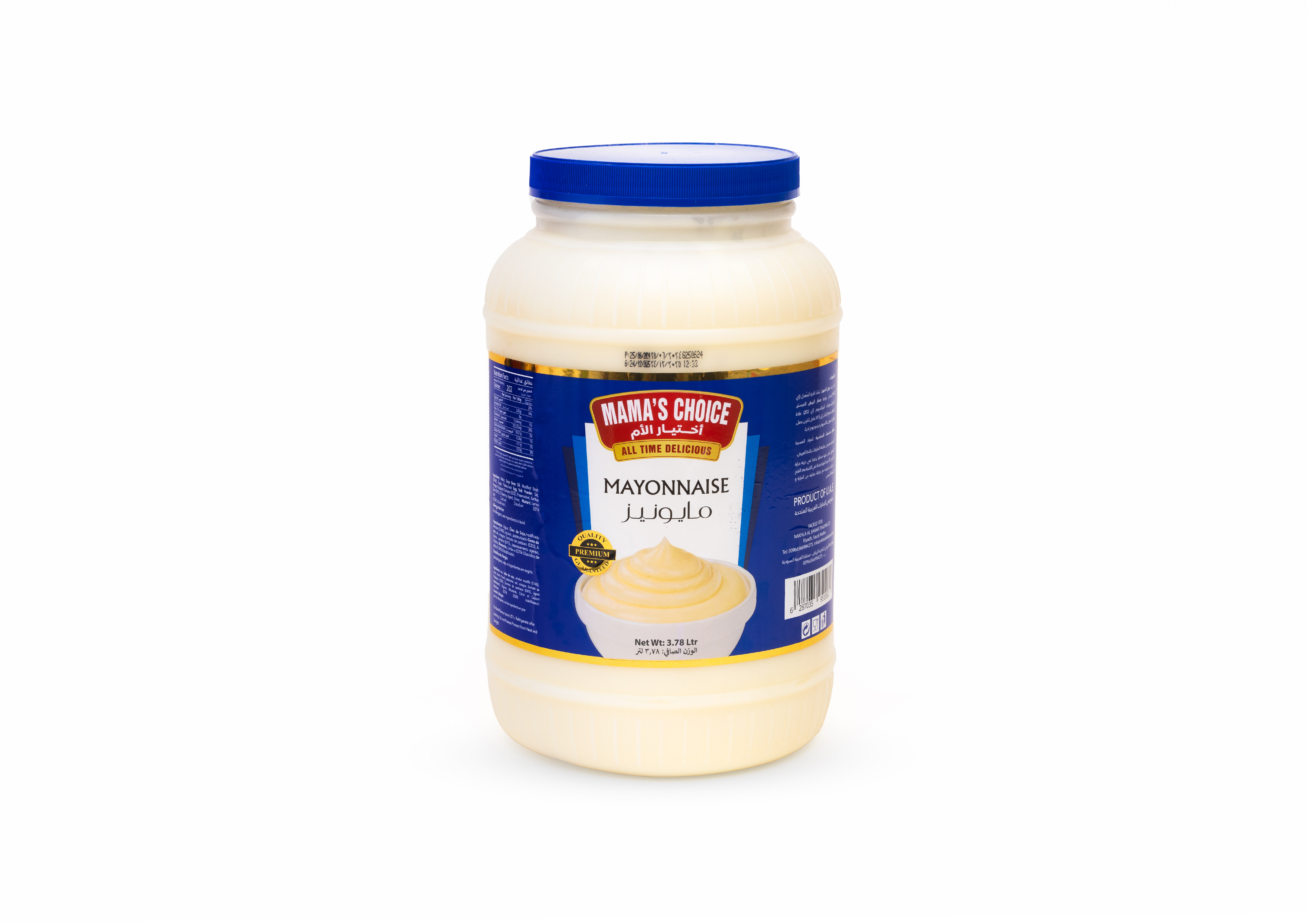 MAMA'S CHOICE MAYONNAISE 4X3.78 LTR